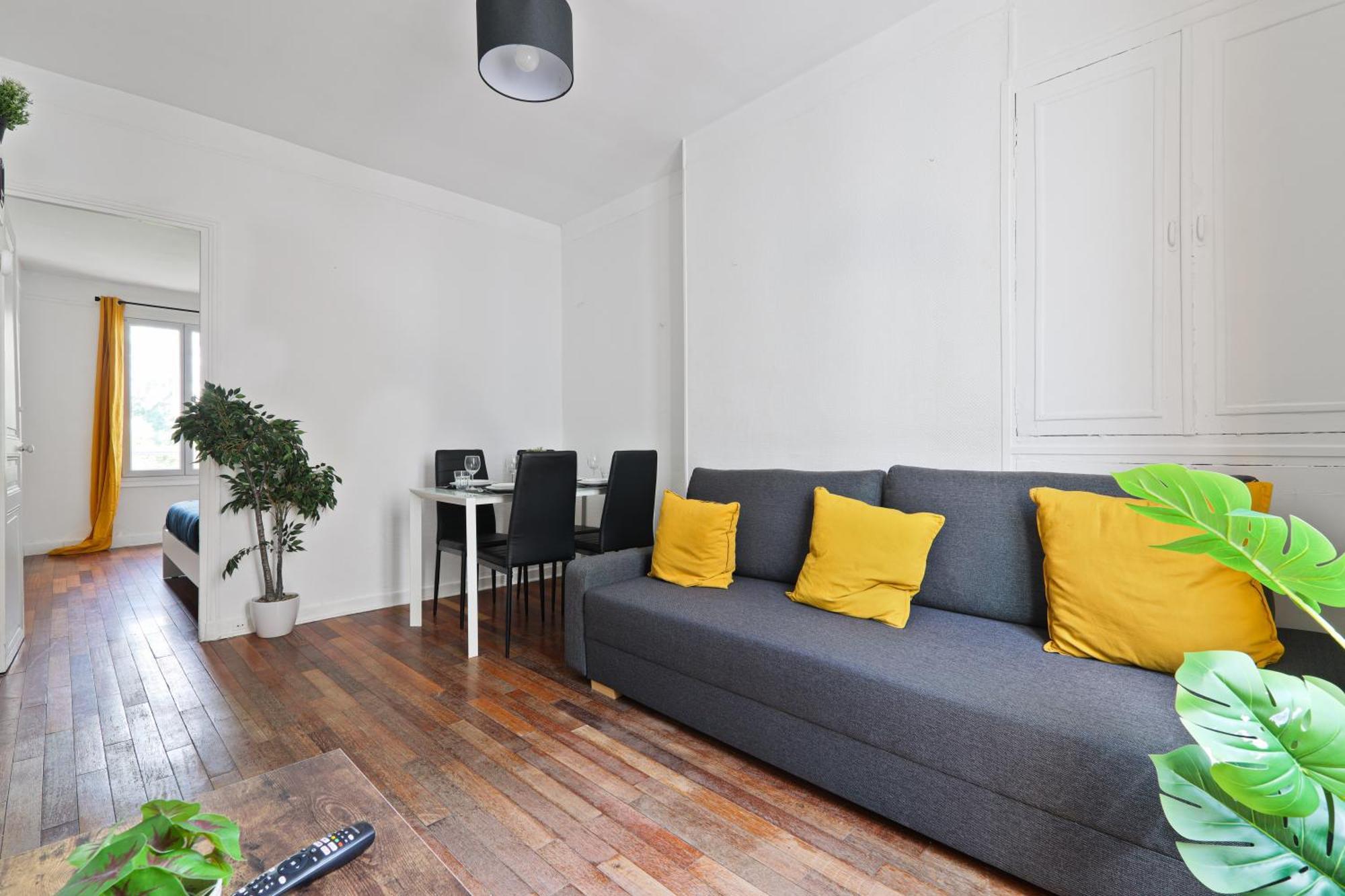 Appartement Heart Of Paris-1br-4p-tour Eiffel 8 -free Netflix Paris