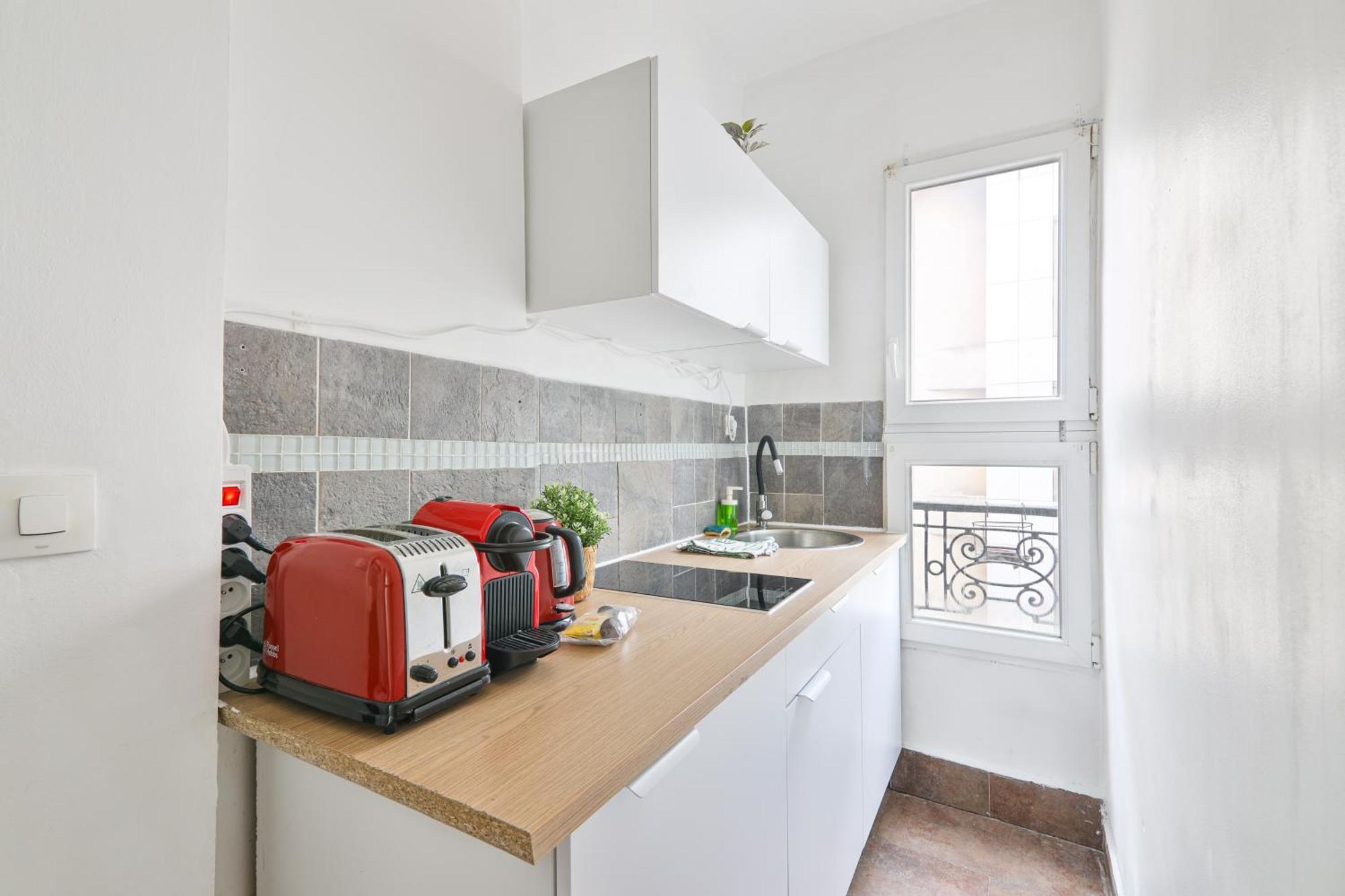 Heart Of Paris-1br-4p-tour Eiffel 8 -free Netflix Appartement